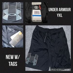 NWT Under Armour boys YXL prototype shorts